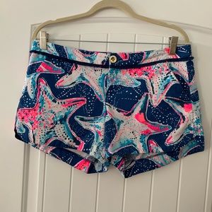 Lilly Pulitzer Patriotic Starfish Shorts